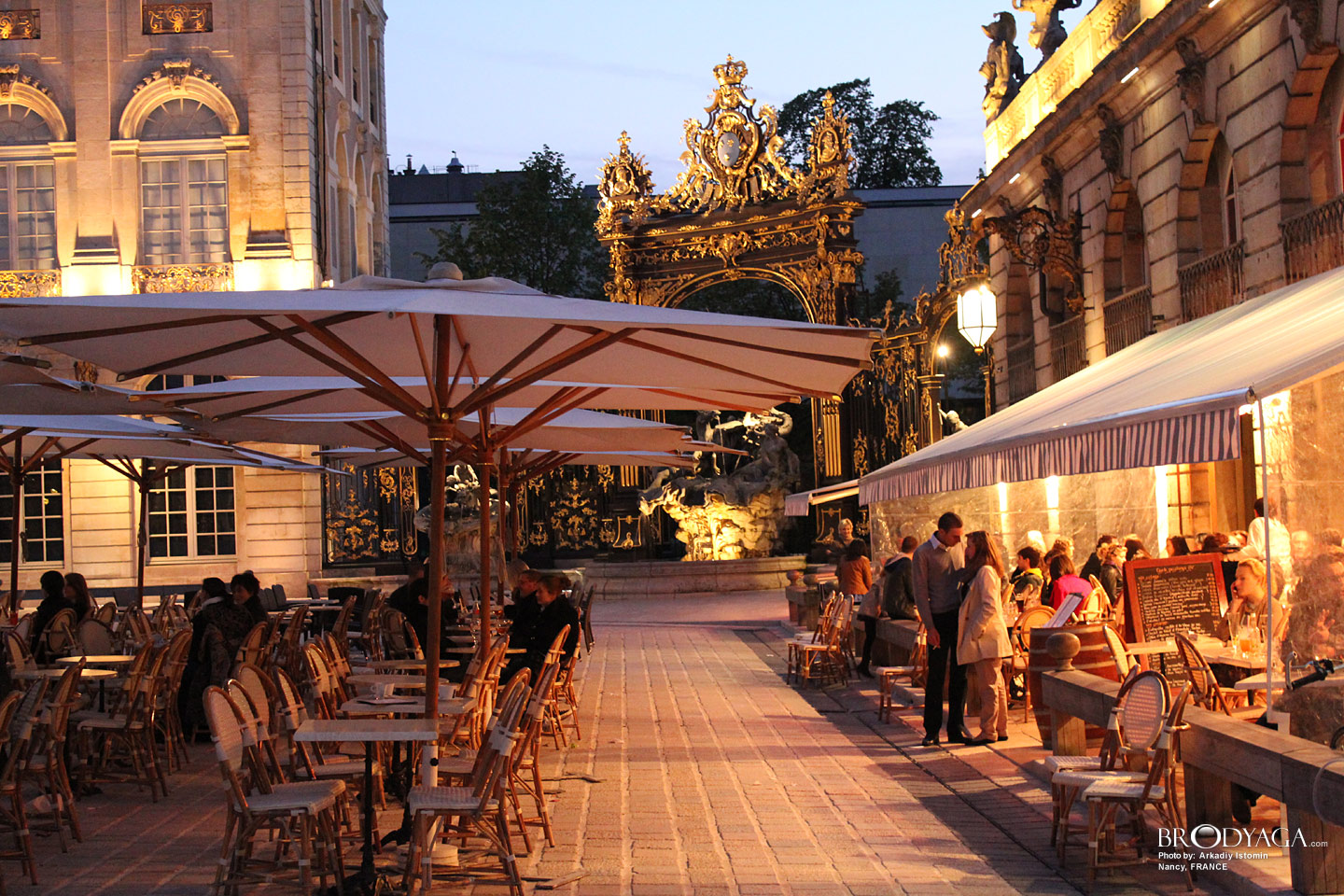 Place Stanislas by night